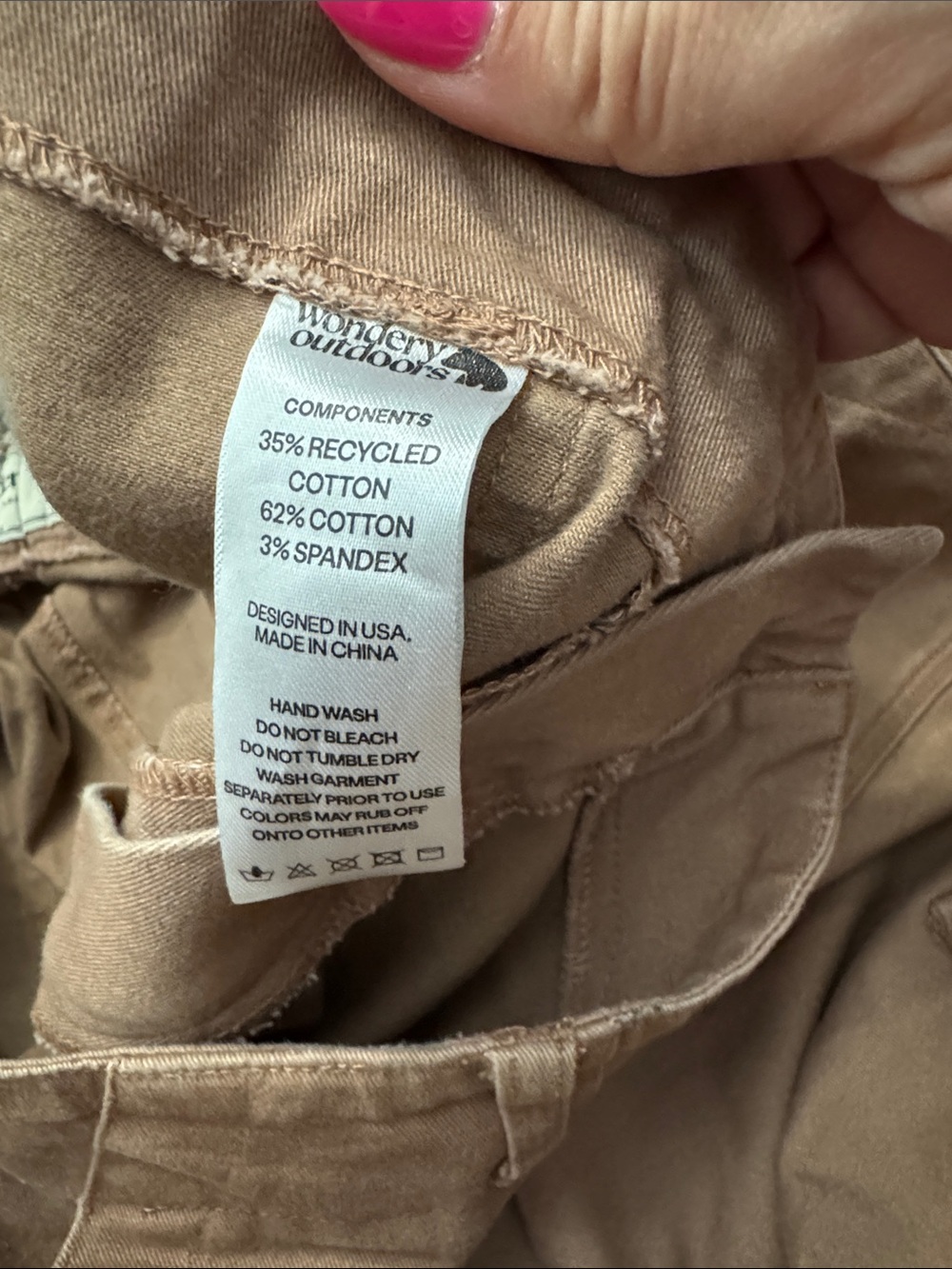 Wondery Standard Large Isabel 3.0 Brown Joggers outdoors gorpcore utility - Picture 3 of 5